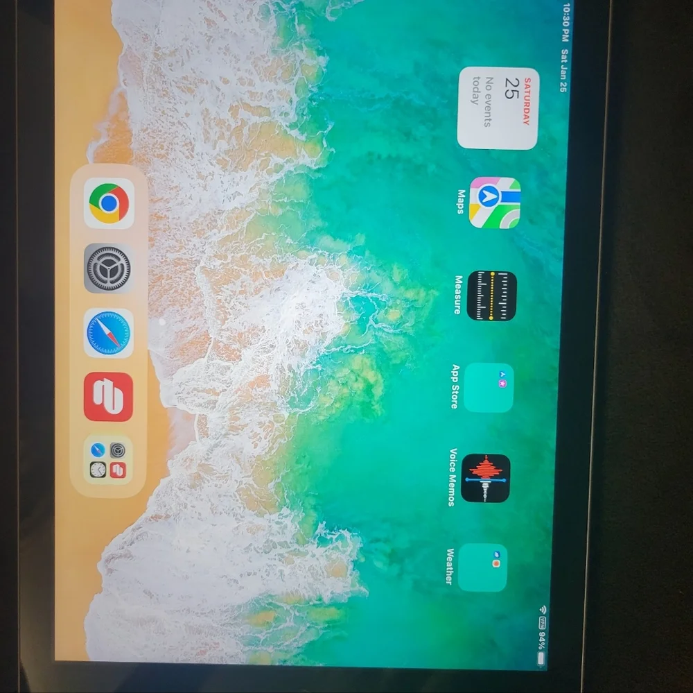 IPad with tic toc